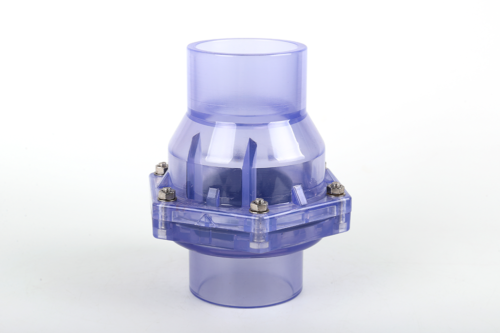 新安透明翻板式止回阀